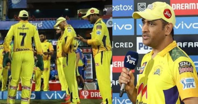 MS Dhoni and CSK