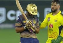 இறுதிப்போட்டியில் ராகுல் திருபாதியிடம் மகேந்திர சிங் தோனி நடந்து கொண்ட விதம் ; நெகழ்ச்சியில் இந்திய ரசிகர்கள் Rahul Tripathi and MS Dhoni