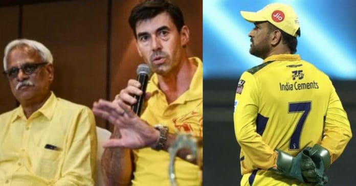 MS Dhoni and CSK Management