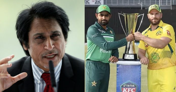 Ramiz Raja about Aus Pak Series profit