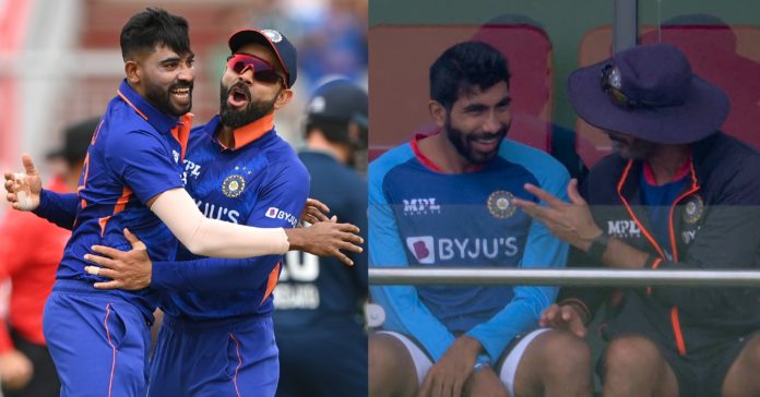 Mohammad Siraj in place of Jasprit Bumrah