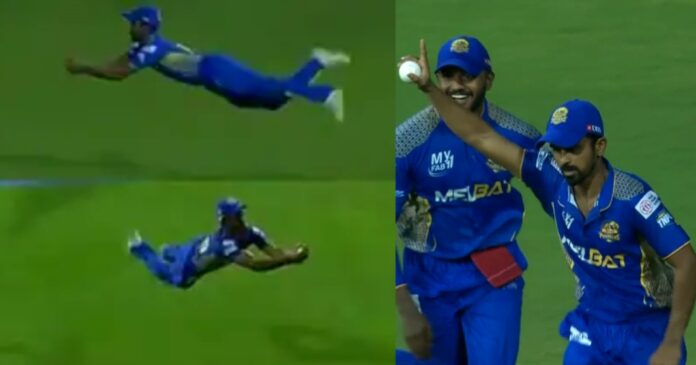 TNPL 2023 M Ashwin Catch