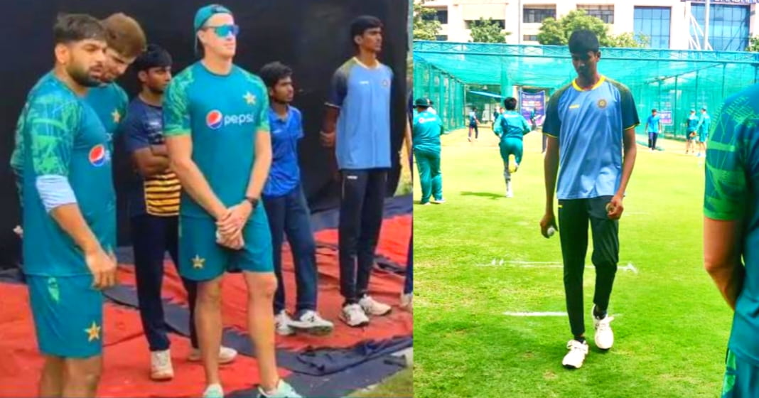 6 அடி 9 அங்குலம்.. பயிற்சியில் பாகிஸ்தானை ஆச்சரியப்படுத்திய இந்திய U-19 பவுலர்.. ஐபிஎல் வாய்ப்பும் கிடைத்தது!