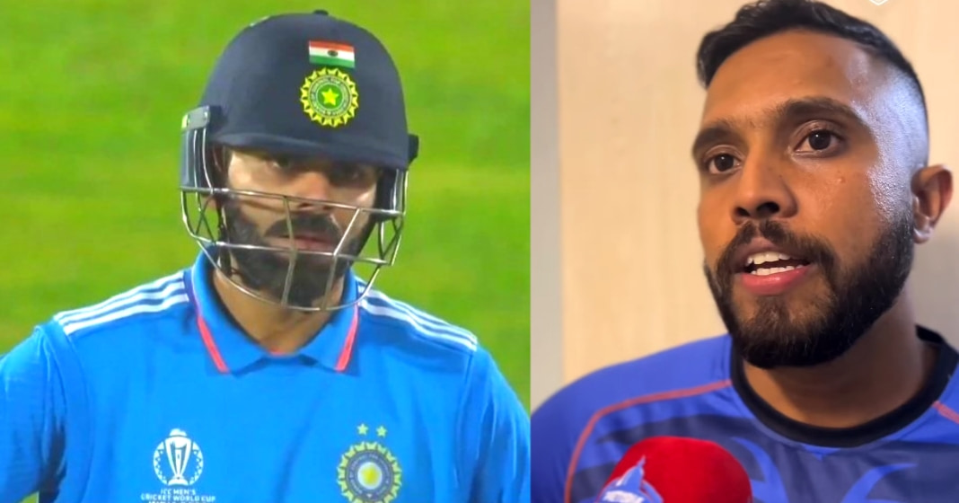 என்ன மன்னிச்சிடுங்க.. தெரியாம சொல்லிட்டேன்.. கோலி விவகாரத்தில் குசல் மெண்டீஸ் விளக்கம்