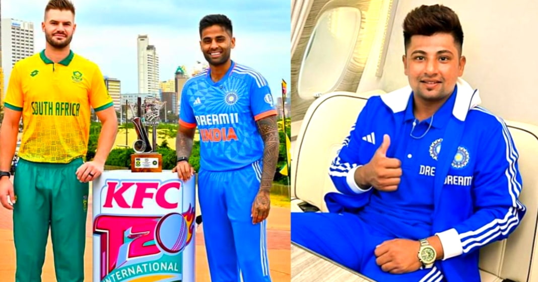 அணியில் இல்லை.. தென்னாப்பிரிக்கா வந்த சர்பராஸ் கான்.. காரணம் என்ன?.. வெளியான ருசிகர தகவல்.!