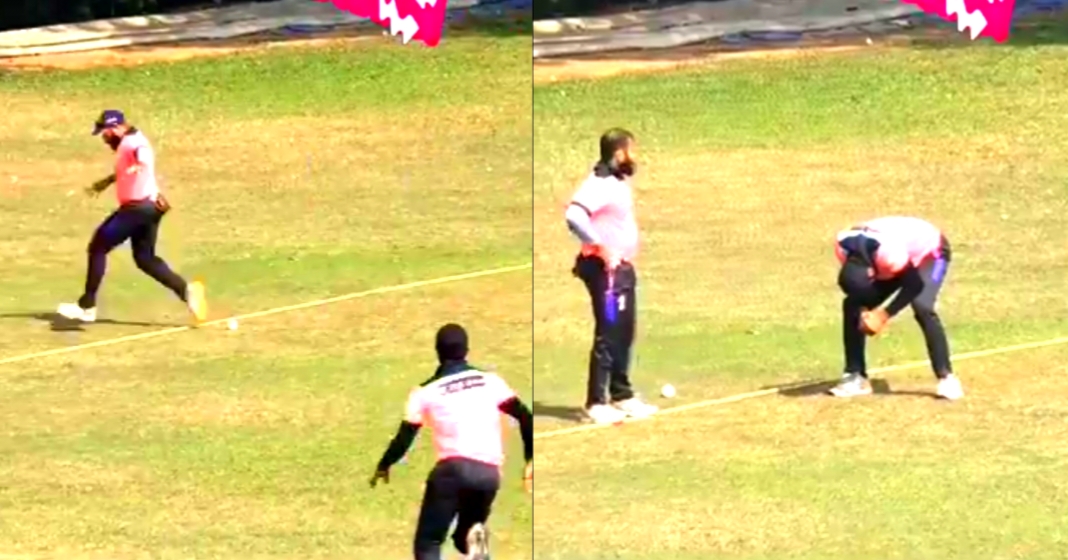 வீடியோ.. “சும்மா இரேன்பா” கிரிக்கெட் உலகில் இப்படி ஒரு பீல்டிங் பார்க்கவே முடியாது