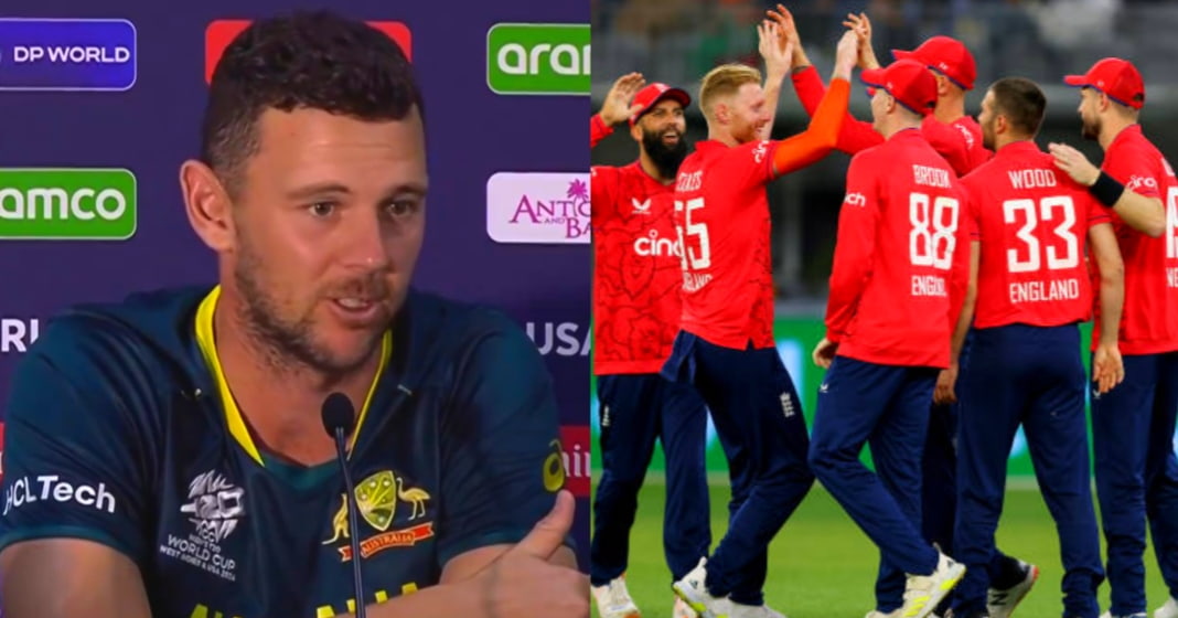 இங்கிலாந்தை வெளிய அனுப்ப.. ஸ்காட்லாந்து கூட நாங்க இப்படியும் விளையாடலாம் – ஹேசில்வுட் பேச்சு