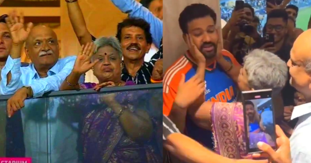 டி20 உலக கோப்பைக்கு முன்பே என் பையன் இத சொன்னான்.. அதான் உடம்பு சரியில்லாமையும் வந்தேன் – ரோகித் சர்மா அம்மா பேட்டி