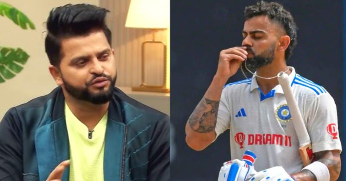 Suresh raina and virat kohli