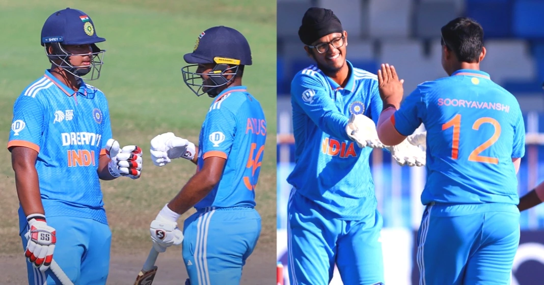 10 விக்கெட் வித்தியாசம்.. 13 வயது சூரியவன்சி அதிரடி.. இந்தியா U19 அணி செமி பைனல்.. யுஏஇ தோல்வி