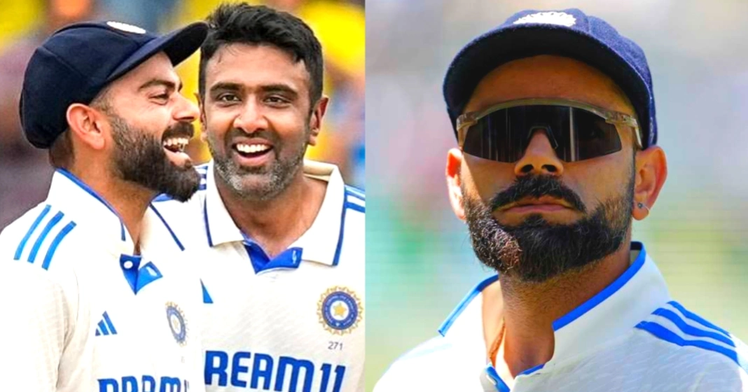 அஸ்வின் என்னை உணர்ச்சி வசப்பட வச்சிட்டீங்க.. அந்த விஷயங்களுக்கு ரொம்ப நன்றி – விராட் கோலி வாழ்த்து