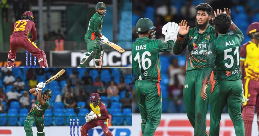 83 ரன் 10 விக்கெட்.. சொந்த மண்ணில் வெஸ்ட் இண்டீஸ் சோகம்.. பங்களாதேஷ் அணி டி20 தொடரை கைப்பற்றியது