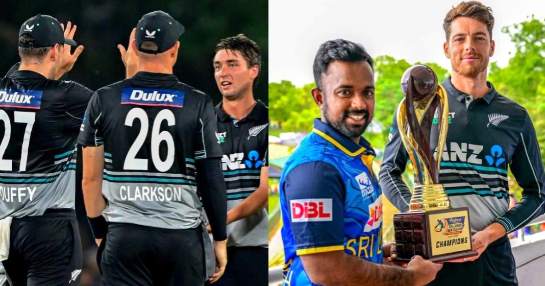 இலங்கை டி20 ODI.. நியூஸி அணிகள் அறிவிப்பு.. புதிய கேப்டன்.. வெளிநாட்டில் பிறந்தவருக்கு வாய்ப்பு