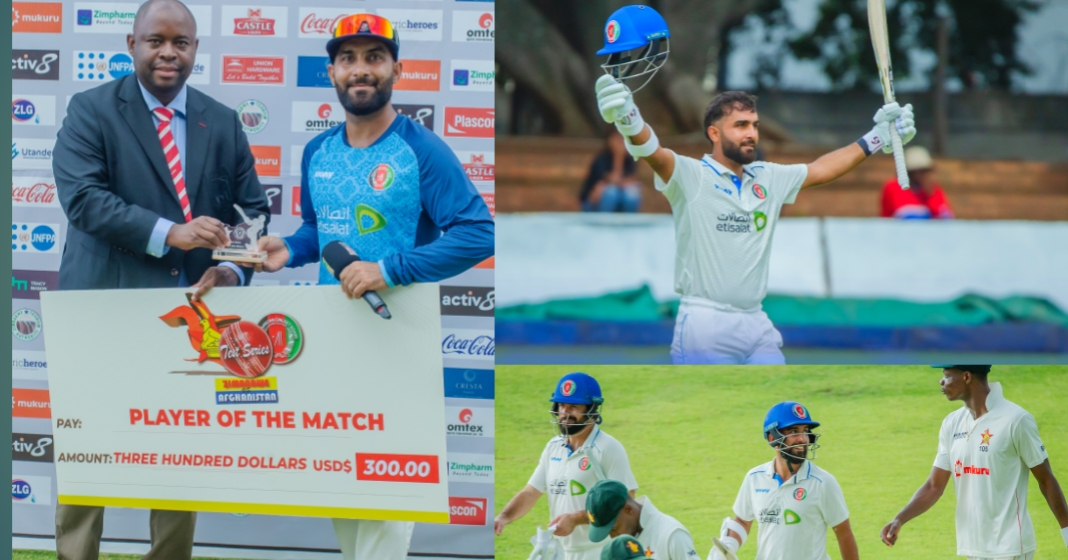 246 ரன்.. 21 போர்.. சாதனை படைத்த ஆப்கன் கேப்டன்.. ஜிம்பாப்வே முதல் டெஸ்டில் அபாரம்.. முழு விபரம்