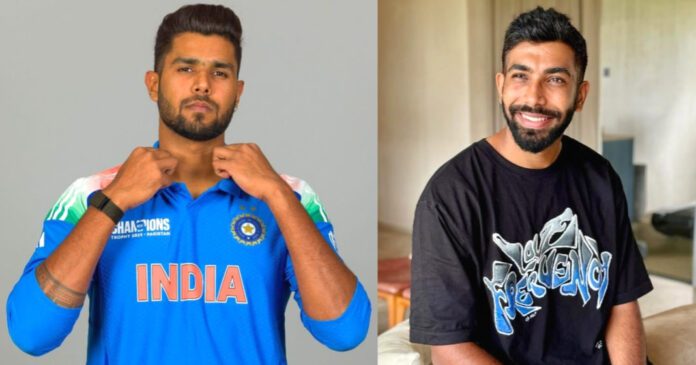 Harshit Rana and Jasprit Bumrah Harshit Rana and Jasprit Bumrah