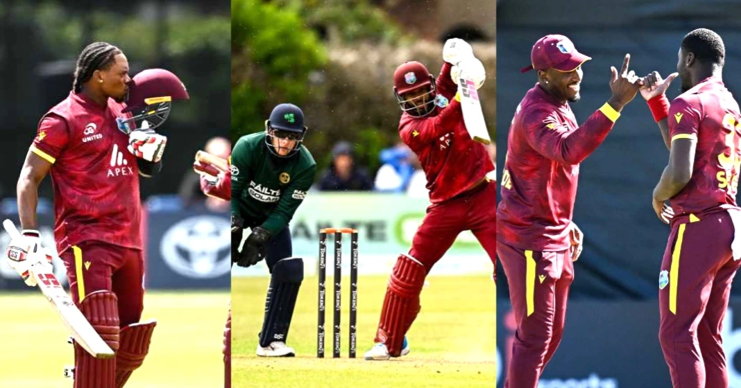 385 ரன்.. 197 ரன் வித்தியாசம்.. அயர்லாந்தை புரட்டி எடுத்த வெஸ்ட் இண்டீஸ்.. தொடரை காப்பாற்றியது