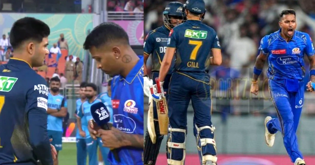 களத்தில் மோதிக்கொண்ட ஹர்திக் பாண்டியா கில்.. திடீர் பகைக்கு காரணம் என்ன.. உண்மையில் என்ன நடந்தது?