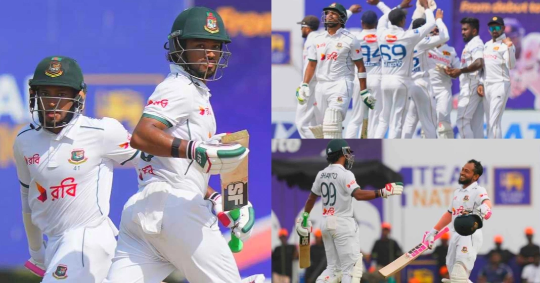 45-3 டு 293-3.. மாஸ் காட்டிய பங்களாதேஷ் ஜோடி.. சொந்த மண்ணில் இலங்கை பரிதாபம்.. முதல் டெஸ்ட்