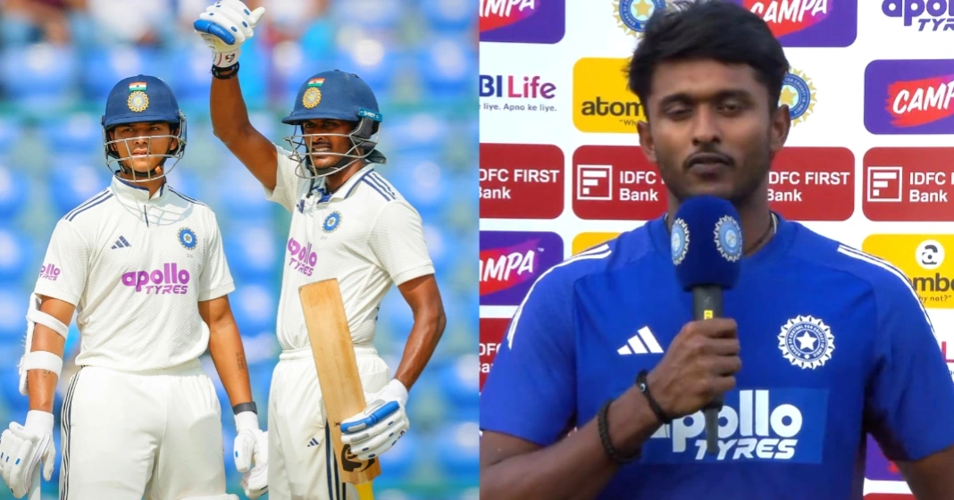 என் முதல் சதம் போச்சு.. மனதின் குரங்கு ஆசை அப்படி தான்.. ஆனா மகிழ்ச்சி – சாய் சுதர்சன் பேச்சு