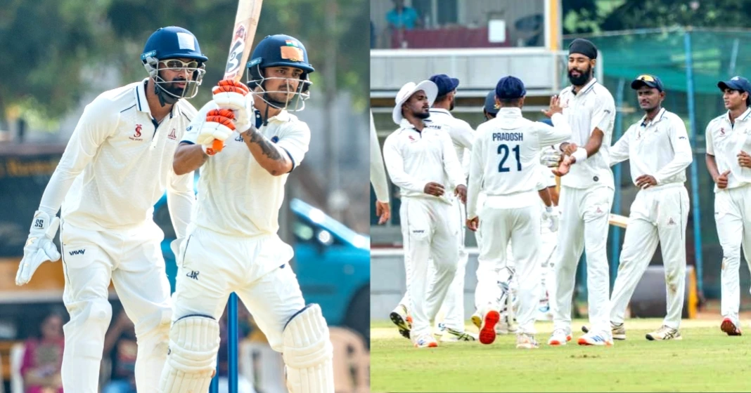 15 ஃபோர் 6 சிக்ஸர்.. தமிழ்நாடு அணியை வச்சு செய்த இஷான் கிஷான்.. அகர்கருக்கு ஸ்ட்ராங் மெசேஜ்