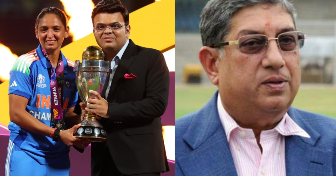 மகளிர் கிரிக்கெட் தேவையில்லாதது.. ஸ்ரீனிவாசனின் 14 ஆண்டுக்கால கருத்தால் மீண்டும் சர்ச்சை.. பதிலடி தந்த இந்திய மகளிர் அணி