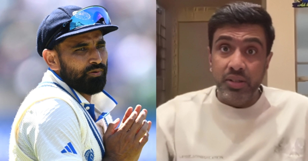 முகமது ஷமியை தெஆ டெஸ்ட் தொடருக்கு ஏன் தேர்வு செய்யவில்லை?.. ரகசியத்தை உடைத்த அஸ்வின் – வெளியான தகவல்