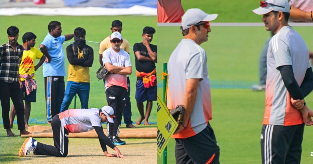 கொல்கத்தா ஆடுகளம் கம்பீர் கில் அதிருப்தி.. உள்ளே வந்த கங்குலி.. பிட்ச் அமைப்பாளருடன் நடந்தது என்ன?