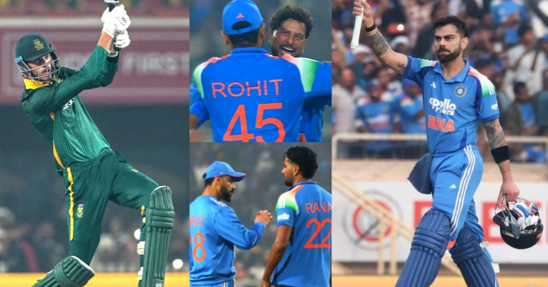 349 ரன்.. வலிக்கு மருந்து போட்ட ரோ-கோ ஜோடி.. கடைசிவரை மிரட்டிய தென் ஆப்பிரிக்க அணி.. இந்தியா இறுதியில் வெற்றி