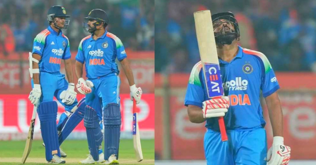 1735.. லெஜெண்ட் சச்சினின் சாதனையை காலி செய்த ரோகித் சர்மா.. மெகா பார்ட்னர்ஷிப்.. இந்திய அணி முன்னிலை