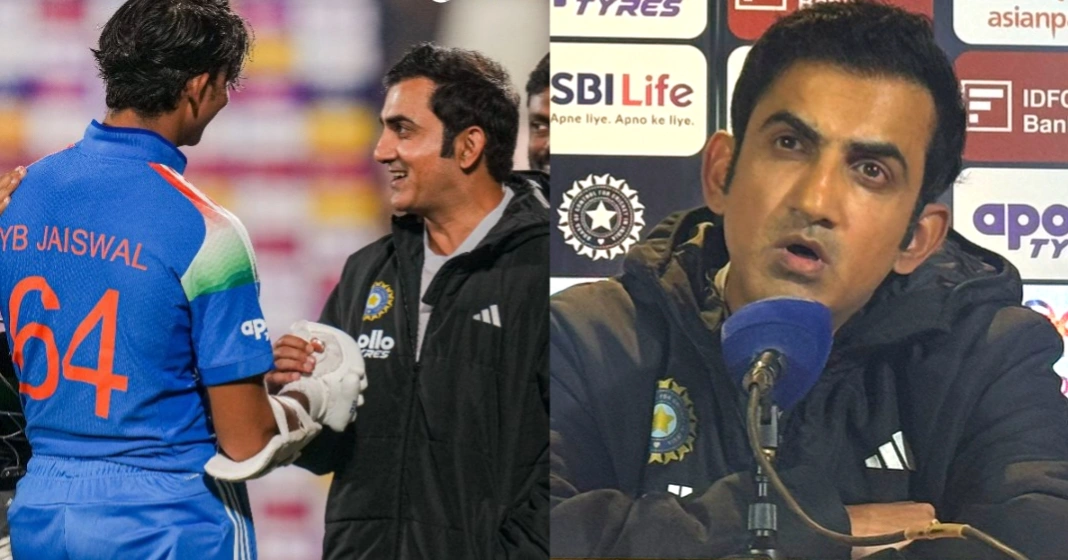 விராட் ரோகித் உலக கோப்பை வாய்ப்பை மீண்டும் உறுதி செய்யாத கம்பீர்.. பத்திரிக்கையாளர் சந்திப்பில் பேச்சு