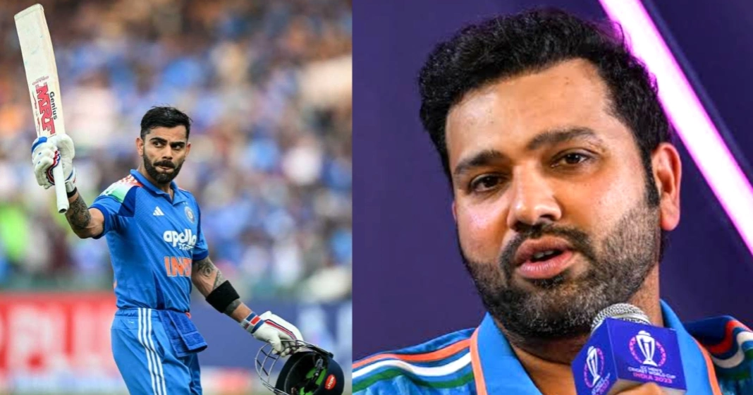 நானும் விராட்டும் சேர்ந்து பல வெற்றி தோல்வியை பார்த்து விட்டோம்.. அந்த வார்த்தையை சொல்ல விரும்பல – ரோகித் சர்மா பேட்டி