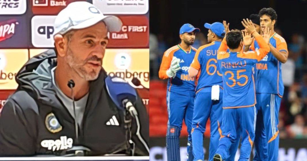 எங்களுக்கு இன்னும் 8-9 மேட்ச் இருக்கு.. நாங்க பண்ற சில விஷயங்கள் இதுக்காகத்தான் – இந்திய துணைப் பயிற்சியாளர் பேட்டி