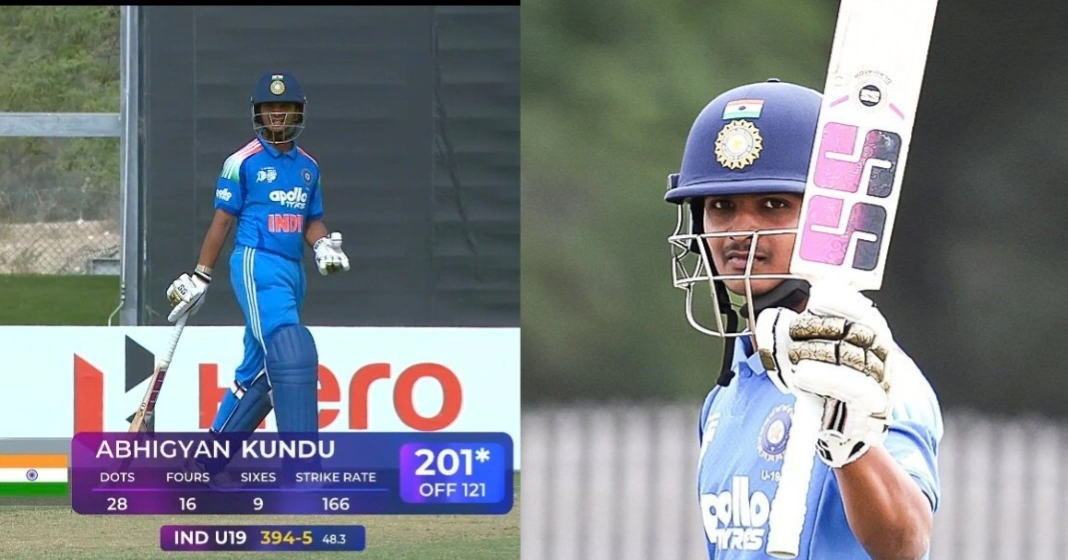 408-7.. இந்தியாவின் அடுத்த தோனி இரட்டை சதம் அடித்து அசத்தல்.. U19 ஆசியக் கோப்பையில் அபாரம்