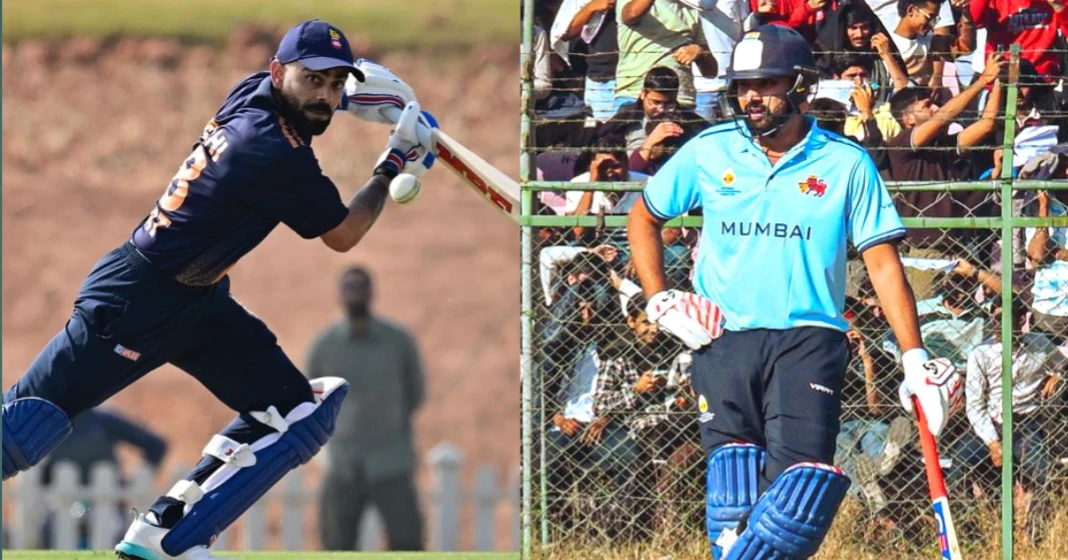 விஜய் ஹசாரே 2025.. ரோகித்துக்கு முதல் பந்தில் நடந்த சோகம்.. விராட் அதிரடியில் மிரட்டல்.. வித்தியாசமான இரண்டு சம்பவங்கள்