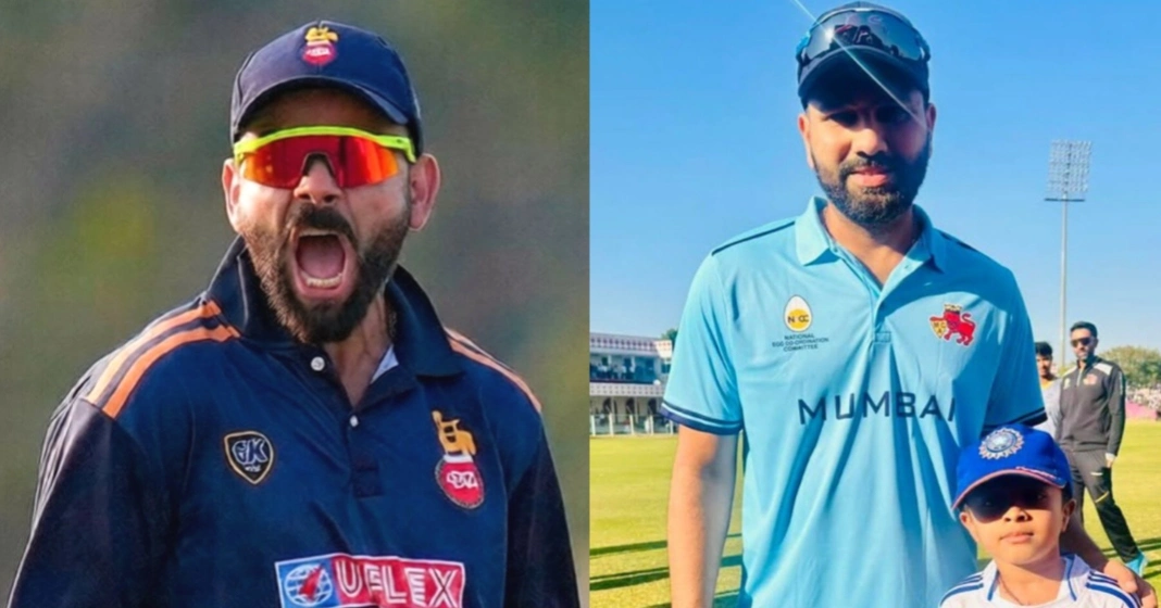 விஜய் ஹசாரே டிராபி.. திடீரென வெளியேறும் விராட் கோலி ரோகித் சர்மா.. என்ன காரணம்? – வெளியான தகவல்கள்