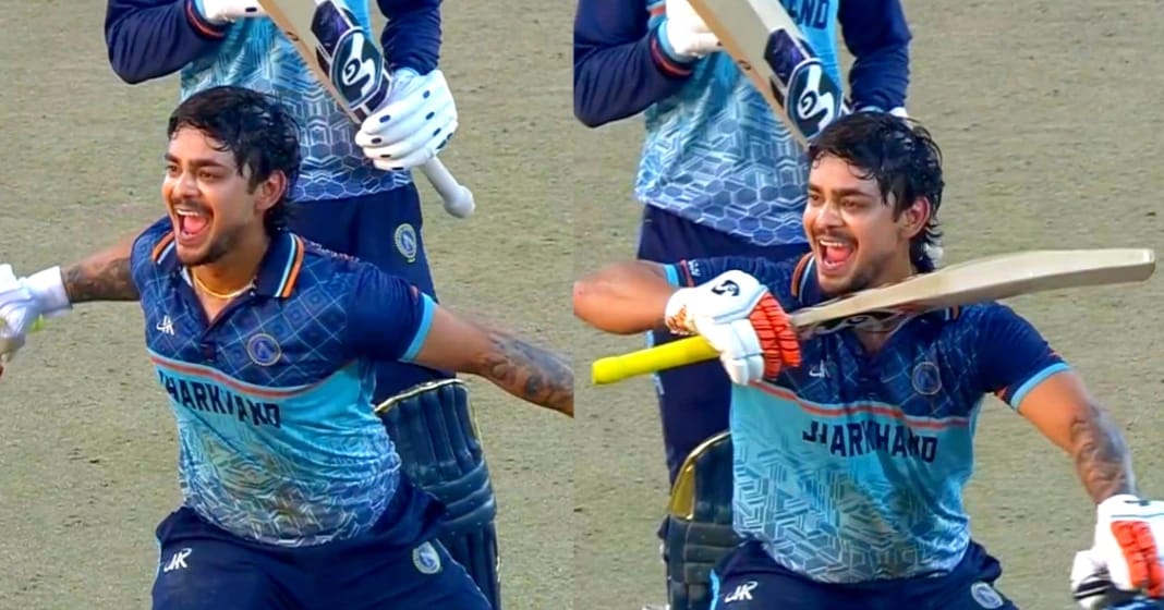 SMAT பைனல்.. ஜார்கண்ட் டி20 உலக சாதனை.. இஷான் கிஷான் அதிரடி சதம்.. ஹரியானா பரிதாபம்