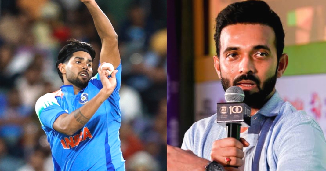 மோசமான விமர்சனங்களால் ஹர்ஷித் ராணா பாதிக்கப்பட்டார்.. அதுக்காக இதை செய்தார் – ரகானே பேச்சு