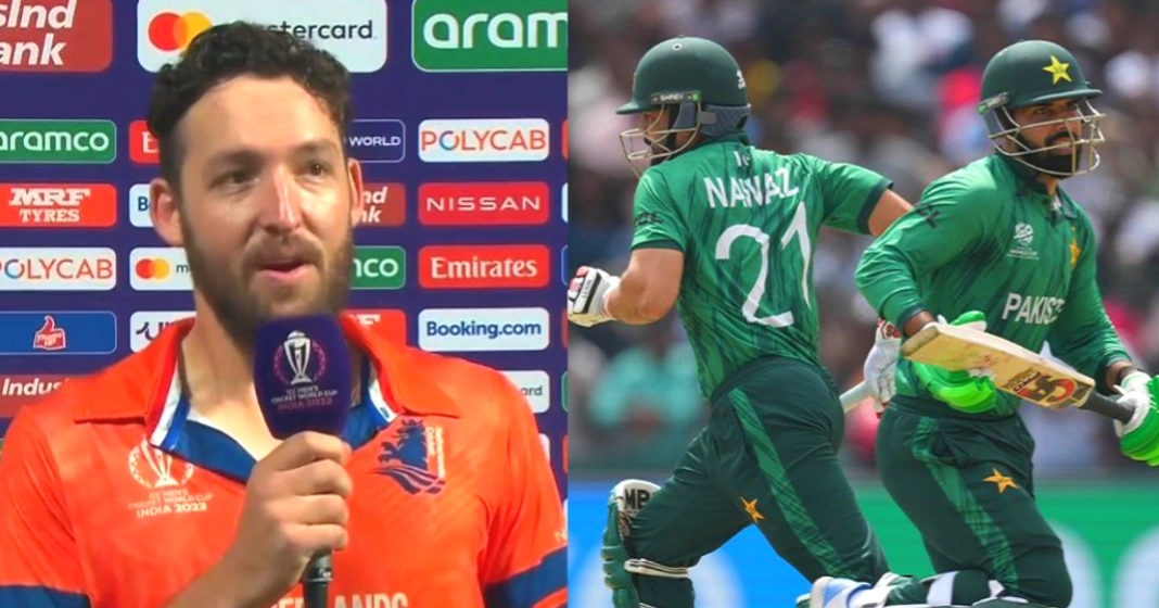 பாகிஸ்தானை வீட்டுக்கு அனுப்பி இருக்கணும்.. ஒரே ஒரு கேட்ச் பிடிக்காம அவமானம் ஆயிடுச்சு – நெதர்லாந்து வீரர் பேட்டி