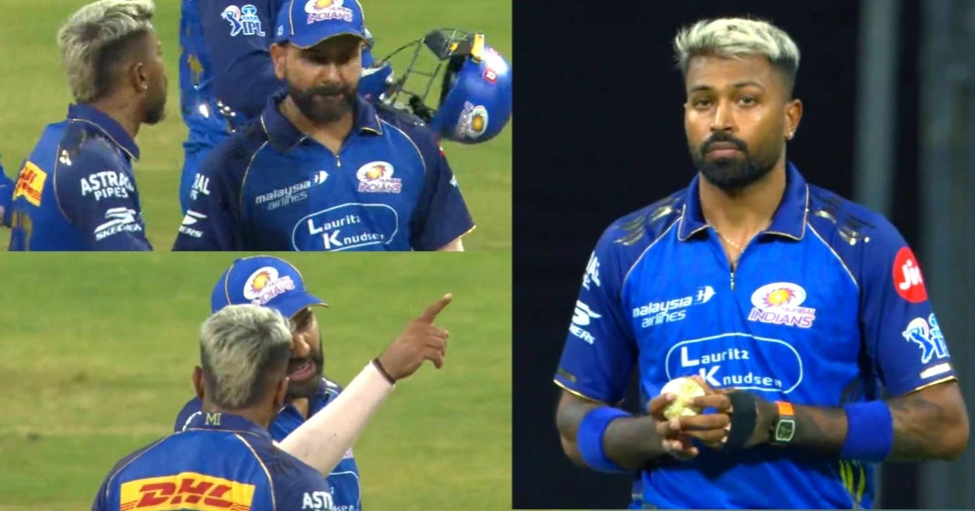 ஹர்திக் பாண்டியா செய்த மெகா சொதப்பல்.. வச்சு செய்த ரகானே.. பரிதாபமாக நின்ற ரோகித் – என்ன நடந்தது?