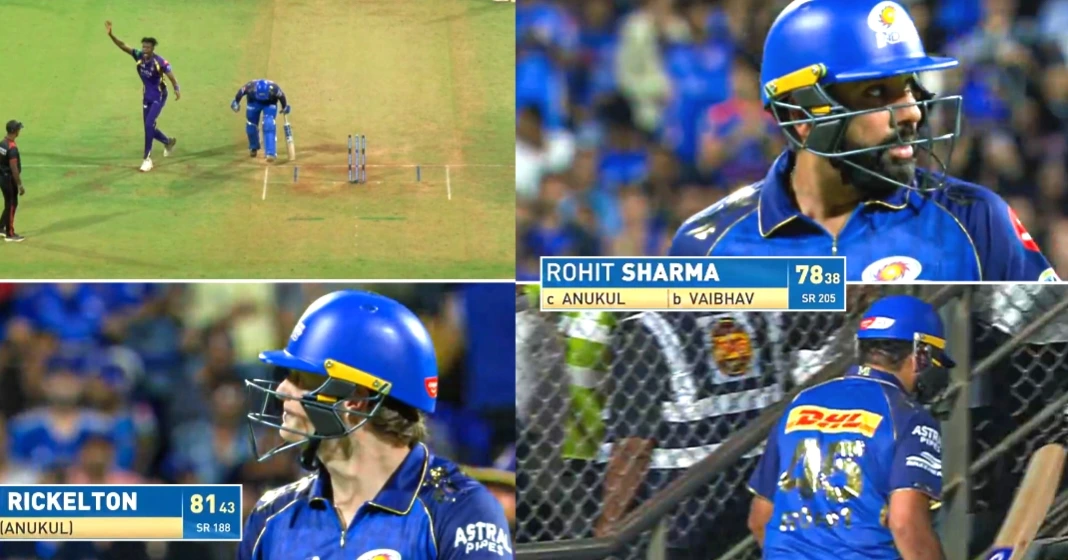 13 வருட வினோத துயரம் முடிந்தது.. நொறுக்கி தள்ளிய ரோகித் சர்மா ரிக்கல்டன்.. மும்பை இந்தியன்ஸ் நிம்மதி வெற்றி.. கேகேஆர் தோல்வி