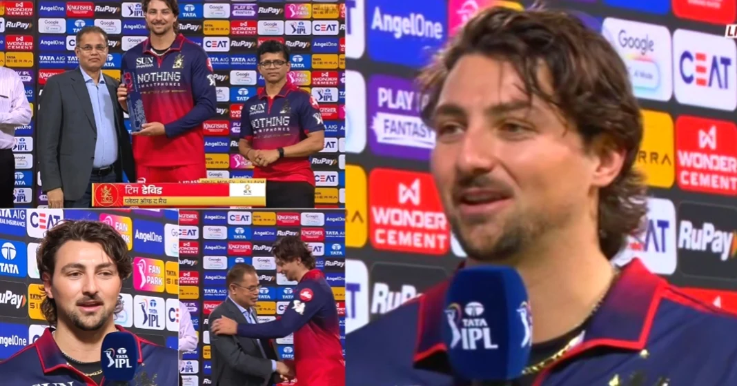 டி.கே தர சப்போர்ட் வேற மாதிரியானது.. 106 மீட்டர் சிக்ஸர் எல்லாம் எனக்கு ரொம்ப சாதாரணம்.. காரணம் இதுதான் – டேவிட் பேச்சு