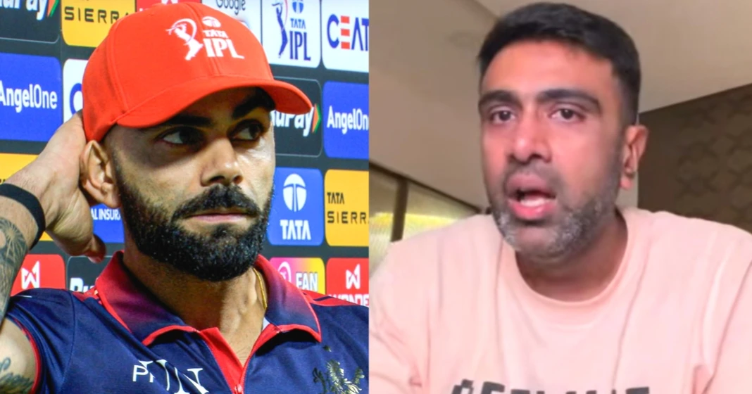 விராட் கோலி செஞ்சது இல்லீகல்.. நியாயமா குஜராத் டீம் அதுக்கு புகார் கொடுக்கணும்.. என்ன மனுஷன் – அஸ்வின் பேச்சு