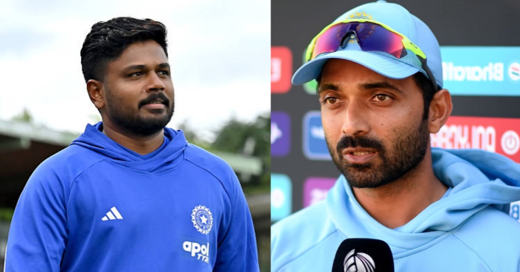 சஞ்சு சாம்சனை ஏன் புறக்கணிக்கிறார்கள்? இந்திய அணி தேர்வு குறித்து ரஹானே மனம் திறந்த பதிவு